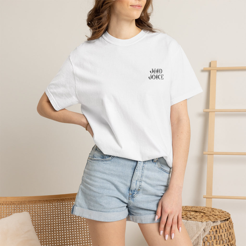 Jaid Joice "Monochrome Cupid" Garment-Dyed Tee