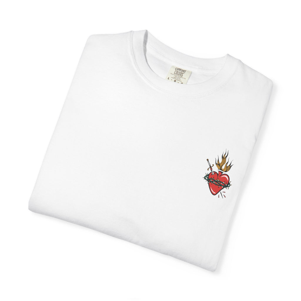 Jaid Joice "Sacred Heart" Garment-Dyed Tee