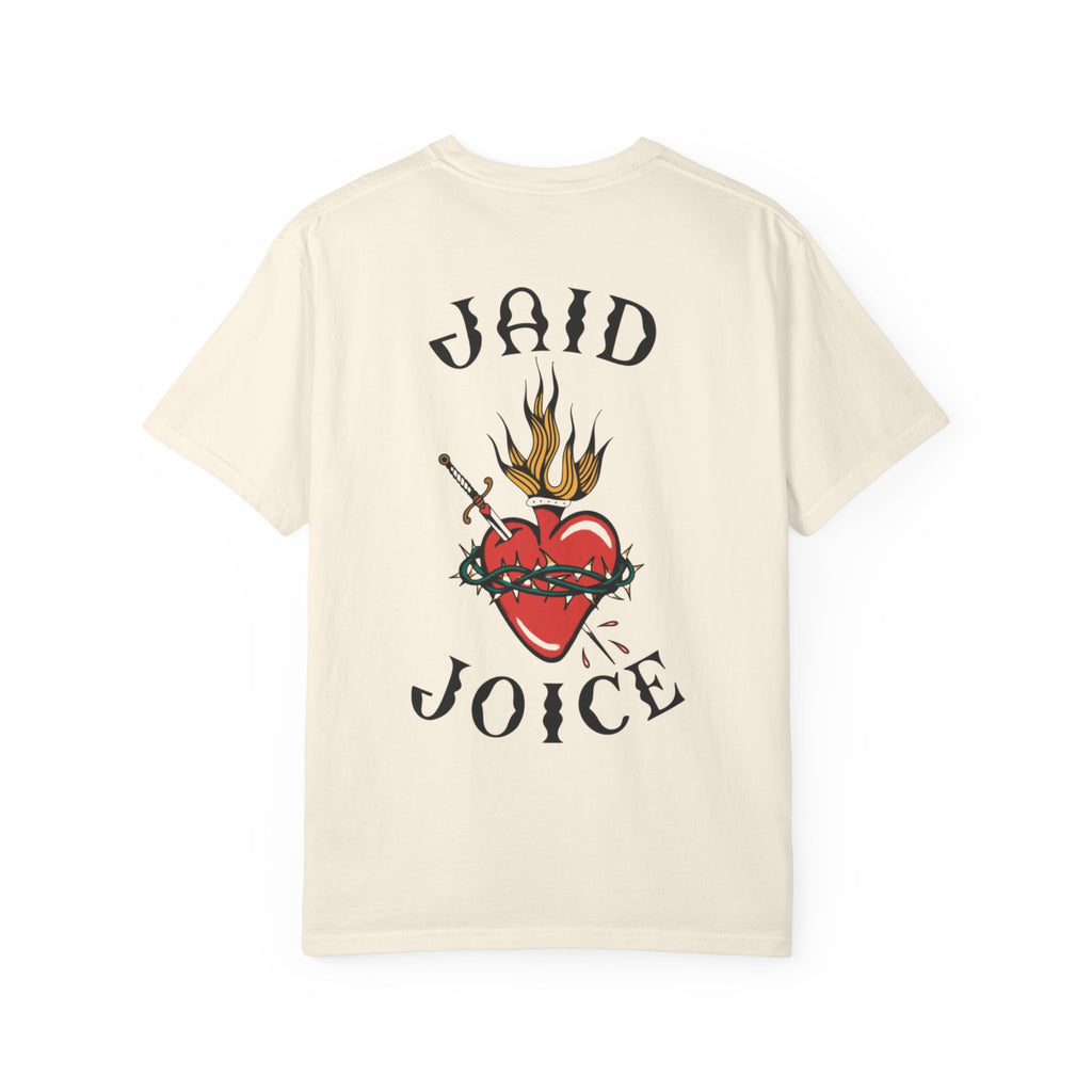 Jaid Joice "Sacred Heart" Garment-Dyed Tee